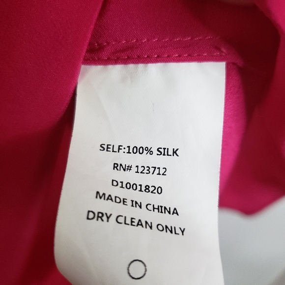 RORY BECA Womens Shift Dress 100% Silk 3/4 Sleeve - Picture 6 of 7